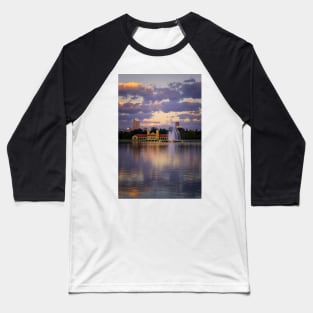 Sunrise in City Park Baseball T-Shirt